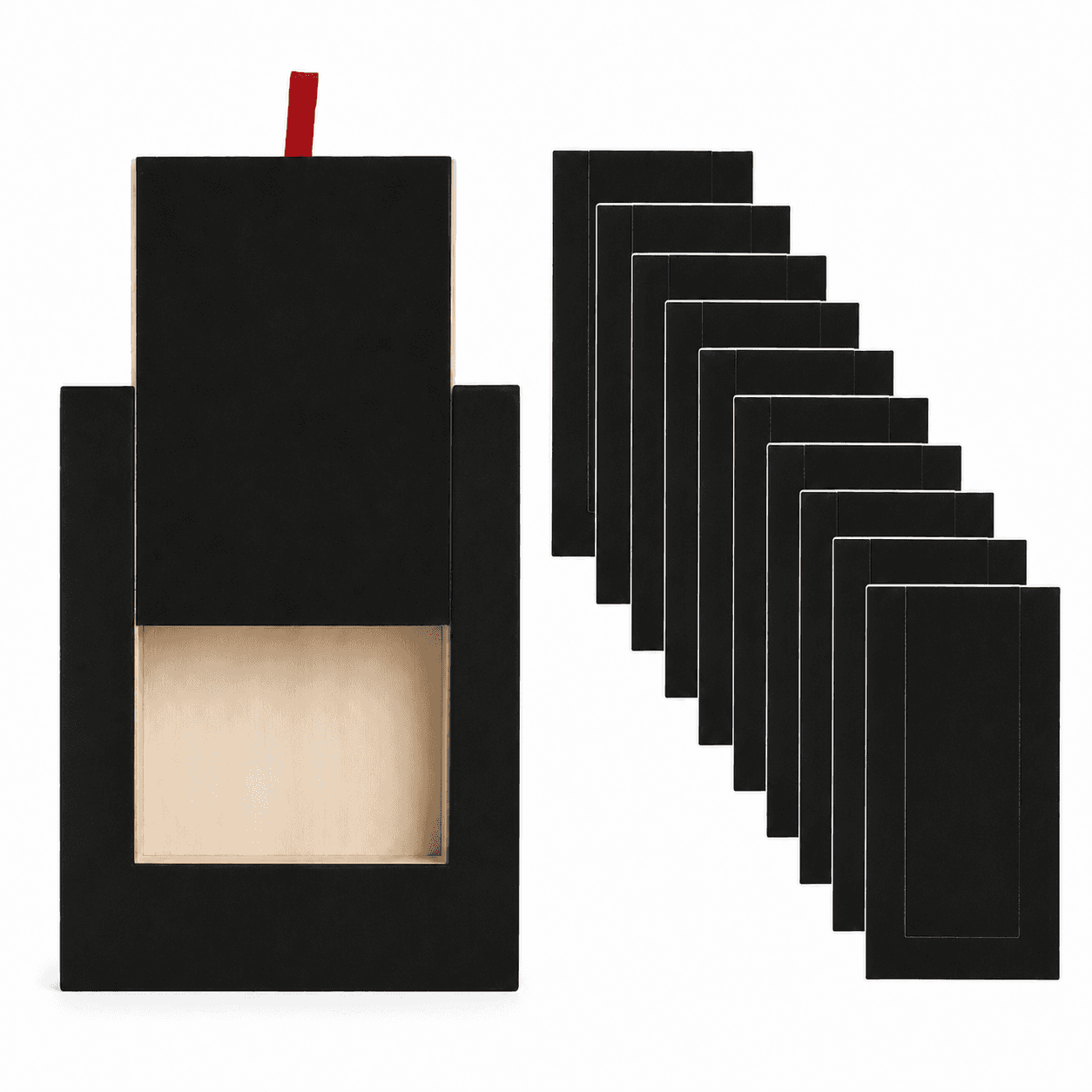 NailEase Best Value bundle with one scratch board and ten replacement sandpaper pads