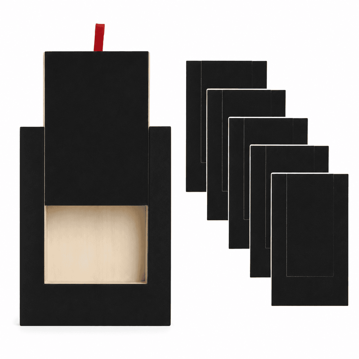 NailEase Most Popular bundle with one scratch board and five replacement sandpaper pads